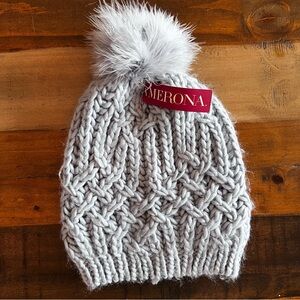 MERONA blue beanie new with tags